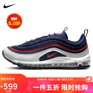耐克（NIKE）男休閑鞋AIR MAX 97低幫運(yùn)動(dòng)鞋921826-405藍(lán)色41
