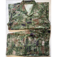 新式正版迷彩服叢林荒漠原廠戶外防刮耐磨訓(xùn)練服單上衣褲子作訓(xùn)服 星綠色夏【衣+褲】 175/92-96