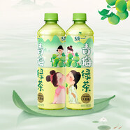 統(tǒng)一 青梅綠茶 500毫升 15瓶 整箱新老包裝交替發(fā)貨