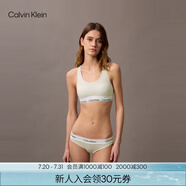 Calvin Klein內(nèi)衣【明星同款摩登引力帶】女士ck輕運(yùn)動(dòng)工字美背文胸QF3785AD T8K-暖灰條紋 M 推薦75B-85A