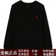 Polo Ralph LaurenT恤童裝徽標Logo印花長(cháng)袖黑色兒童款 黑色 L