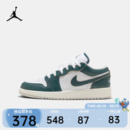 Jordan 耐克AJ1大童鞋低幫板鞋 NIike男女童休閑鞋籃球鞋青少年運(yùn)動鞋