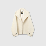 AYUKOAyuko｜日本進(jìn)口NIKKE蓬松秘魯羊駝美利奴羊剪毛蝙蝠袖立領(lǐng)短大衣 云朵貝母白 日本進(jìn)口NIKKE 現(xiàn)貨48小時(shí)發(fā) 均碼 38