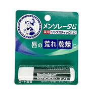 曼秀雷敦 MENTHOLATUM天然潤唇膏XD日本進(jìn)口薄荷味淡男女生唇紋去死皮修護(hù)補水保濕滋潤 4g*1皇牌防曬滋潤