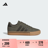 adidas DAILY 4.0復(fù)古百搭休閑帆布鞋男女阿迪達(dá)斯官方輕運(yùn)動(dòng)   巖層橄欖綠/暗橄欖綠/樹脂黃   40.5