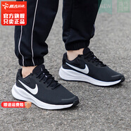 耐克（NIKE）TANJUN女鞋跑鞋 四季款經(jīng)典黑白輕質(zhì)透氣緩震耐磨百搭休閑跑步鞋 黑白FB2208-003 REVOLUTION 7 35.5