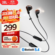 JBL TUNE 235BT 半入耳式藍(lán)牙耳機(jī) 頸掛式耳機(jī) 防水設(shè)計(jì) 免提通話 適用蘋果小米 雙11購(gòu)物推薦 黑色