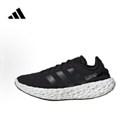 ADIDAS阿迪達斯originals Zponge男款灰黃色舒適防滑耐磨低幫休閑跑步鞋 JQ2547黑色 38.5 (235mm)
