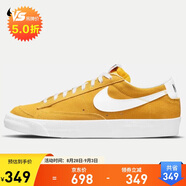 耐克男子板鞋 BLAZER LOW '77   運動(dòng)鞋 DA7254-700速度黃色44碼