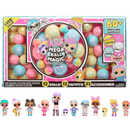 MGAlol娃娃屋女孩玩具M(jìn)GA夢(mèng)幻小洋房公主屋套裝新年禮物兒童 【新款】娃娃魔法球套裝