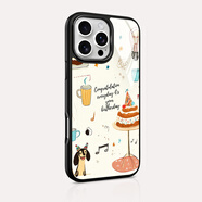 朗唯科（LANWK）「you so cool」適用蘋(píng)果16/15plus手機殼玻璃新款iPhone14/13promax卡通可愛(ài)女生12pro蘋(píng)果保 [25年·更輕薄]Magsafe強磁吸附c iPh