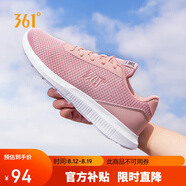 361°運(yùn)動(dòng)鞋女鞋夏季網(wǎng)面薄款透氣休閑輕便媽媽跑步鞋子女681832270-2