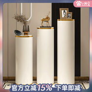 小狗窩 旋轉鞋柜門(mén)口家用簡(jiǎn)約時(shí)尚創(chuàng  )意一體柜入戶(hù)輕奢鞋架收納帶消毒 輕奢金邊 32直徑105CM高 7層常規
