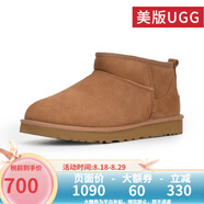 UGG美版雪地靴休閑經(jīng)典迷你短靴舒適短筒靴 1116109 1137391男款CHE-栗色 42