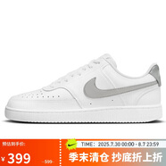 耐克NIKE板鞋女經(jīng)典百搭COURT VISION LOW休閑鞋CD5434-111白灰35.5