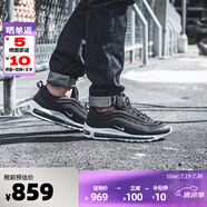 NIKE耐克男鞋AIR MAX 97子彈頭全掌大氣墊運動透氣跑步鞋921826-001 黑白921826-001 45