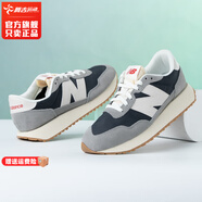 NEW BALANCE NB男鞋女鞋 2025夏季新款NB運動(dòng)鞋時(shí)尚247系列復古休閑跑步鞋 MS237SC/淺灰/深藍色 37