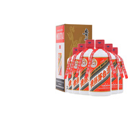 茅臺(tái)（MAOTAI）飛天 53度 貴州飛天茅臺(tái) 醬香型白酒 375ml 53度 375mL 6瓶