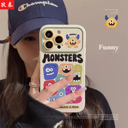 孜泰 適用蘋果X/XS手機(jī)殼iphoneX/XS保護(hù)套彩繪個(gè)性創(chuàng)意防摔殼【怪獸派對(duì)】