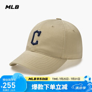 MLB帽子男女軟頂棒球帽虞書欣明星同款運動鴨舌帽3ACP6601N-45SAS-F