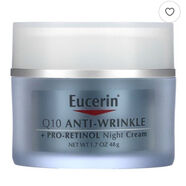 優(yōu)色林eucerinQ10面霜抗敏感細紋提拉緊致精華面霜晚霜提亮膚色滋潤 Q10抗皺+視黃醇晚霜48g