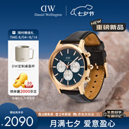 丹尼爾惠靈頓（DanielWellington）DW男士手表 簡約歐美腕表男士石英手表三眼計時表 DW00100877