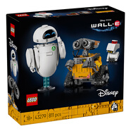 樂(lè )高（LEGO）43279 瓦力與伊娃 迪士尼系列男女孩拼搭積木玩具生日禮物