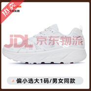 R2 REAL RUNR2跑鞋云跑cloudrun輕便緩震運(yùn)動(dòng)鞋跳操室內(nèi)跳繩鞋瑜伽鞋女款 月光白(偏小建議選大一碼) 35