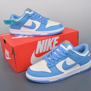 耐克（NIKE）春夏海鹽藍dunk透氣sb男女a(chǎn)j休閑百搭運動(dòng)鞋學(xué)生情侶輕便氣墊 北卡藍【高版本+摩擦聲】 40