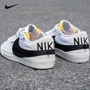 耐克（NIKE）男鞋秋季新款運動(dòng)鞋COURT防滑耐磨低幫板鞋時(shí)尚百搭潮流休閑鞋 DN2158-101/開(kāi)拓者大勾/白黑 42