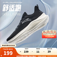 安踏運(yùn)動鞋男鞋秋季輕質(zhì)透氣跑步鞋緩震慢跑鞋子男 黑/城堡灰-2 39 (男)