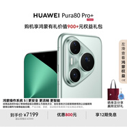 HUAWEI Pura 80 Pro+  16GB+512GB 釉青一英寸高動態(tài)主攝  個性色卡AI輔助構(gòu)圖 華為鴻蒙智能手機