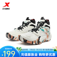 特步（XTEP）【門店同款】2024冬季新款御風(fēng)TD實(shí)戰(zhàn)籃球鞋男 余白灰/黑 42