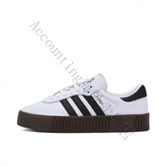 阿迪達斯 （adidas）VL COURT 2.0百搭舒適減震耐磨低幫板鞋男女同款JI0497 AQ1134 瑕疵 37