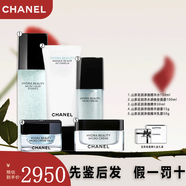香奈兒（Chanel）官方旗艦正品護膚品套裝山茶花水乳面霜保濕補水送女友520情人節(jié) 晚安面膜微精華五件套