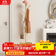 安爾雅衣架落地輕奢家用臥室掛衣架衣帽架衣服掛架帶欄移動(dòng) 樹(shù)枝型