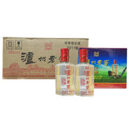 瀘州老窖六年窖頭曲 52度/38度濃香型白酒  125ml 純糧酒 整箱裝【喜酒】 38度 125mL 24瓶 整箱