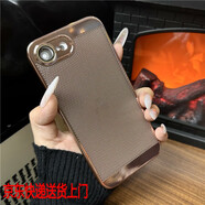 必殼適用蘋果16e手機(jī)殼新款iphone16e電鍍散熱鏤空春夏ipSE4男士女全包自帶鏡頭膜防摔超薄亞克力硬高 【粉色】電鍍網(wǎng)格散熱殼 iPhone SE4