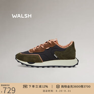 NormanWalsh【李晨/董潔同款】EMD綠寶石系列加厚休閑運動(dòng)巴恩風(fēng)復古慢跑鞋 森林綠/炭灰 【張信哲同款】 37 偏小一碼