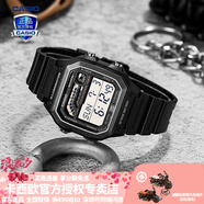卡西歐（CASIO） 男表女表卡西歐手表男女情侶表學(xué)生時尚運(yùn)動表太陽能雙顯電子表 WS-1600H-1AVPF大師黑 10年電量