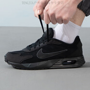 耐克（NIKE）黑武士鞋男鞋AIR MAX減震氣墊跑步鞋透氣休閑鞋 黑色/DX3666-010 輕便透氣 40