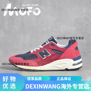 NEW BALANCENew Balance made in USA 990V2 NB復(fù)古慢跑鞋 M990AD2 酒紅 M990AD2(CR) 42
