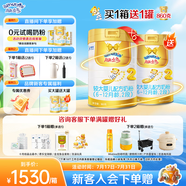 澳優(yōu)（Ausnutria）能立多【整箱購買享好禮】嬰兒配方奶粉2段（6-12月）860g*6