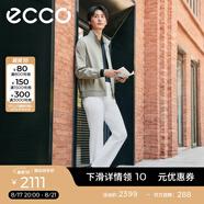 愛步（ECCO）七夕禮物板鞋男 男士休閑鞋拼色厚底男鞋明星同款 街頭720 520814 黑色52081401001 43
