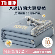 九洲鹿A類(lèi)抑菌被子可機(jī)洗水洗雙人兒童被子200*230