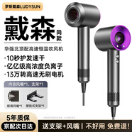 ?森高速靜音吹風(fēng)機(jī)家用大風(fēng)力億級(jí)負(fù)離子護(hù)發(fā)不傷發(fā)速干電吹風(fēng)筒 典雅紫【億級(jí)水潤(rùn)負(fù)離子】單風(fēng)嘴