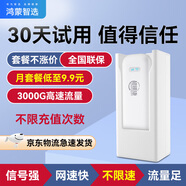 華為智選隨身wifi三網(wǎng)通用免插卡無限制便攜4G高速隨行無線網(wǎng)卡車載不限速移動通用流量2025款5GHF MT33 【插電款+充電倉】E8372+10G*1個月移動版