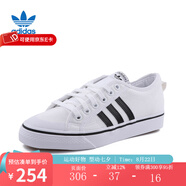 Adidas 阿迪達斯三葉草男鞋女運動(dòng)鞋低幫板鞋帆布鞋休閑鞋 CQ2333  44