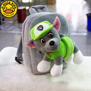 G.duck小黃鴨書(shū)包1-3-5幼兒園小班萌萌可愛(ài)女孩男童卡通韓版雙肩小背包 0-5歲灰色