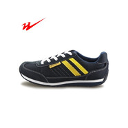 雙星馬拉松跑鞋運動(dòng)鞋男女休閑鞋防滑輕便步行鞋跑鞋 馬拉松t-109深蘭黃女款偏瘦 44 44